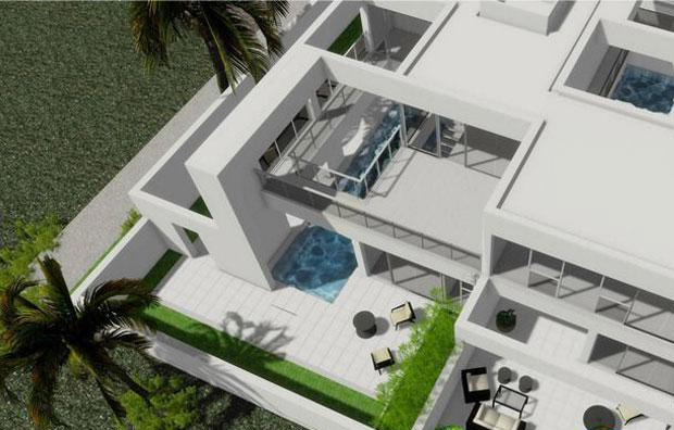 清水湾智汇城别墅外观效果图