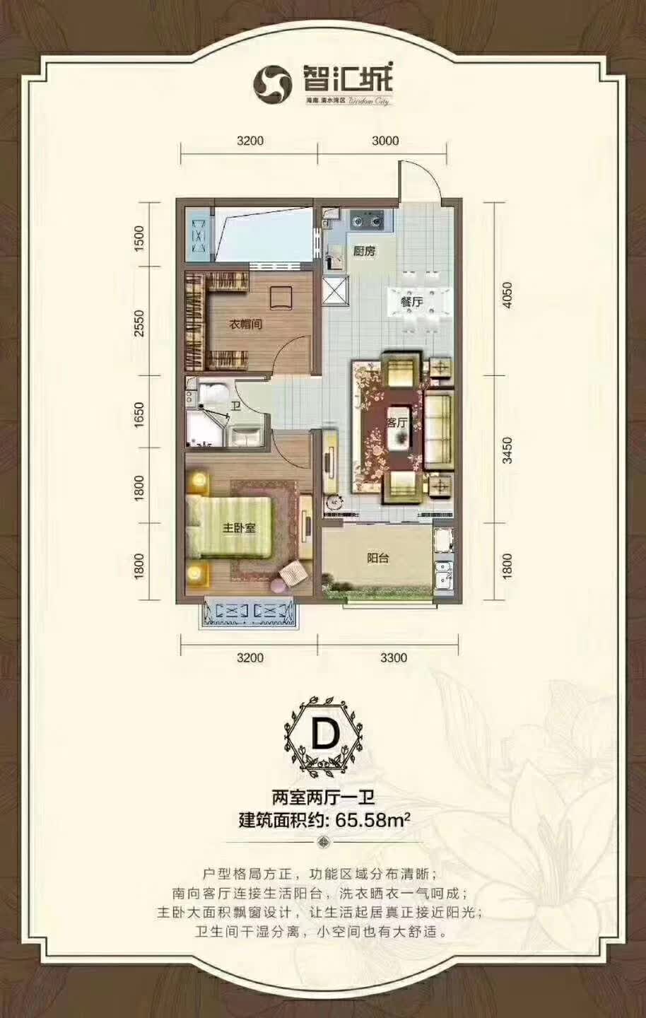 清水湾智汇城D户型 