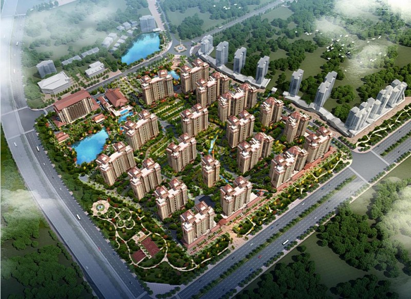 南海&middot;幸福汇一期鸟瞰图