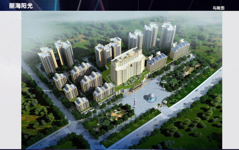 丽海阳光鸟瞰图