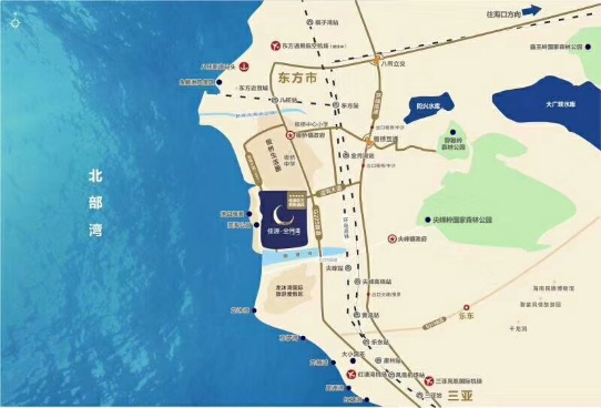 佳源&bull;金月湾区位图