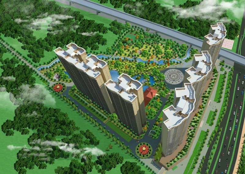 清泉上城效果图1