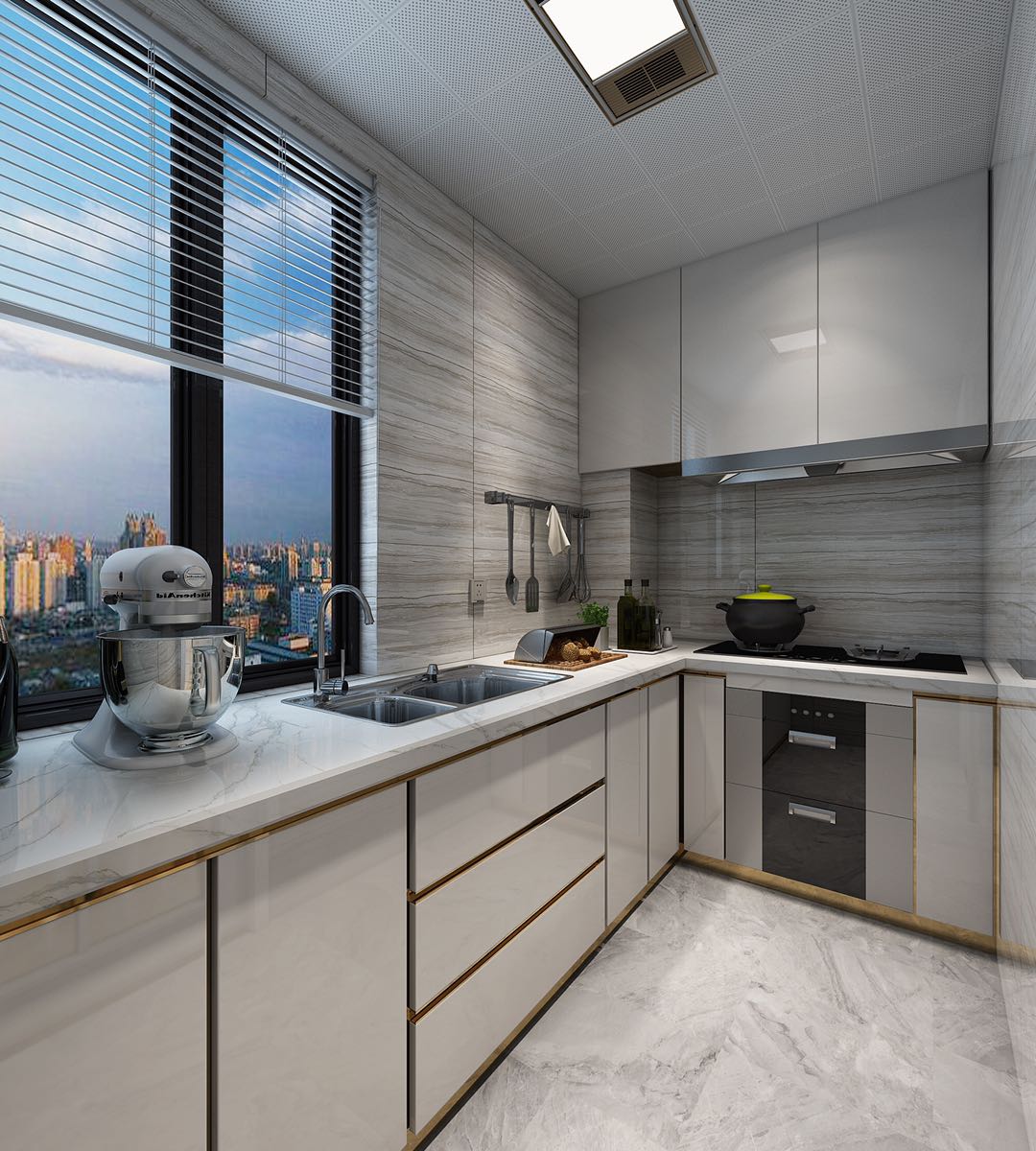 A户型都市风格样板间