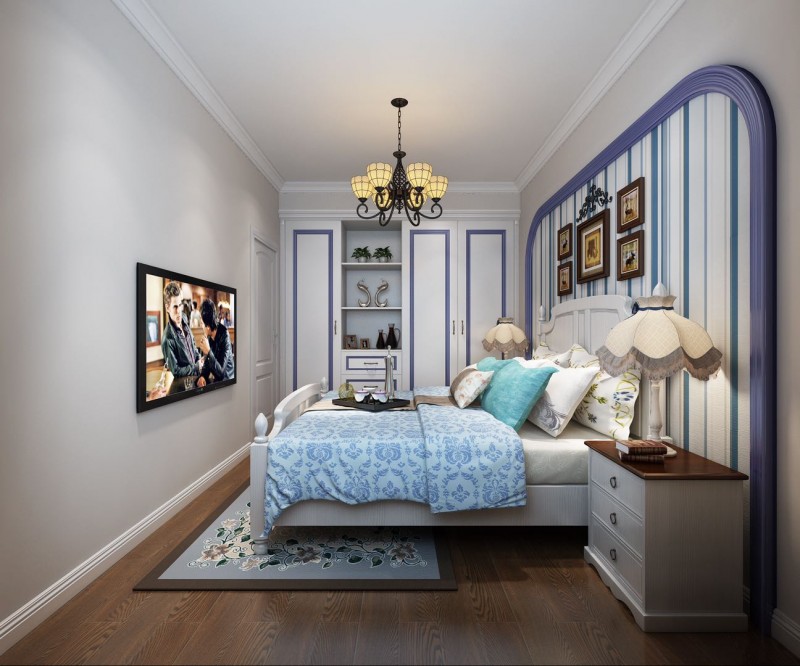 B户型地中海风格样板间1