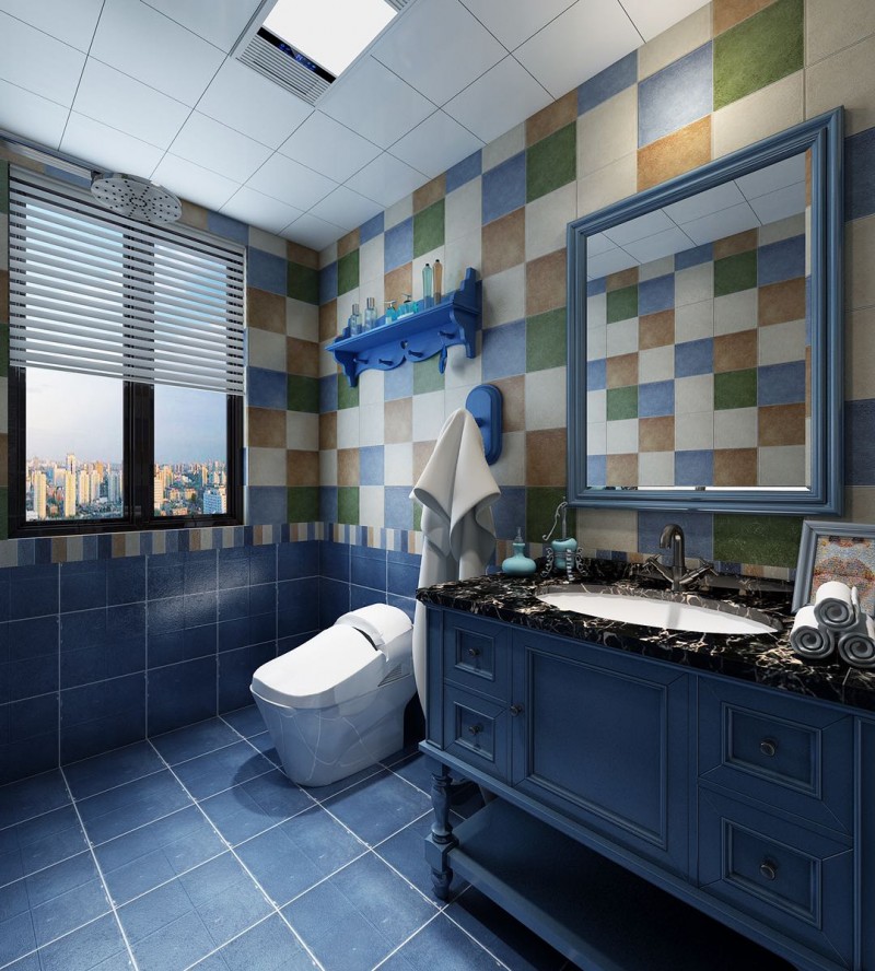 B户型地中海风格样板间3