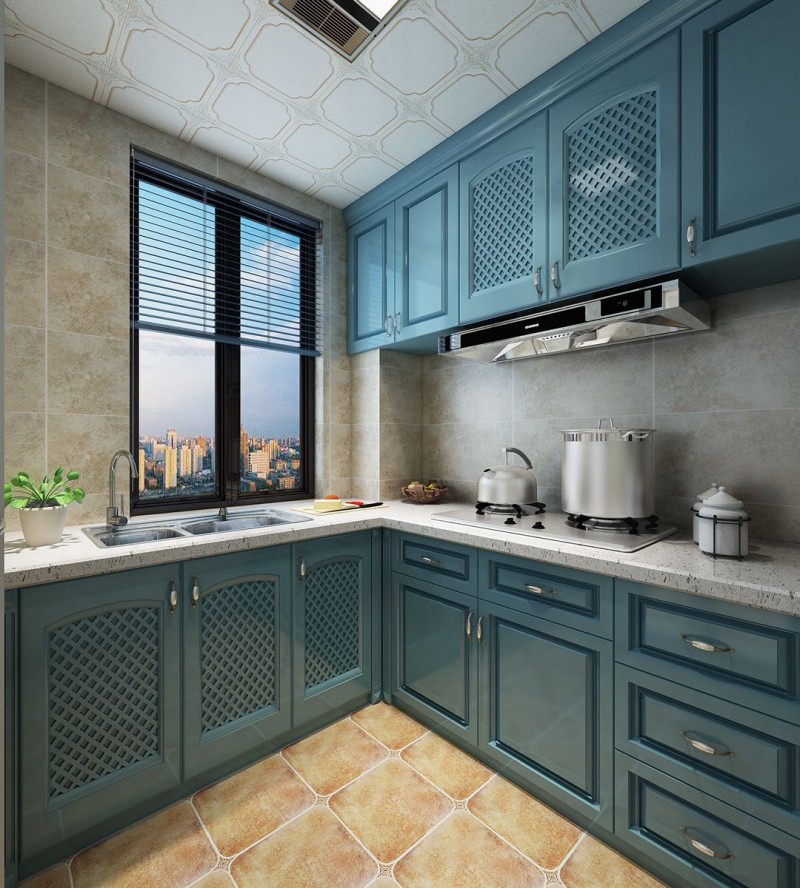 B户型地中海风格样板间5