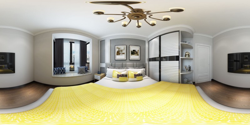 D户型现代简约风格样板间2