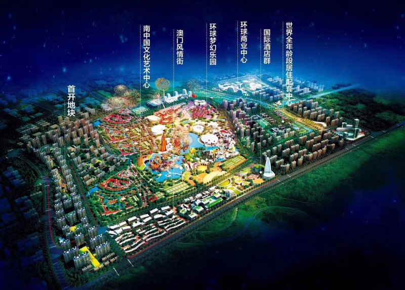 环球100宝龙城鸟瞰图