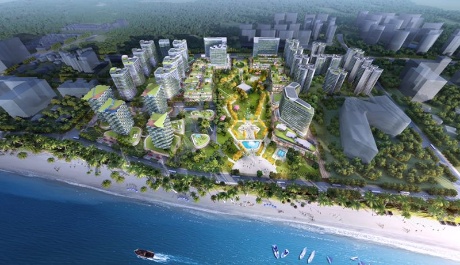 万科海上大都会&middot;左岸鸟瞰图1