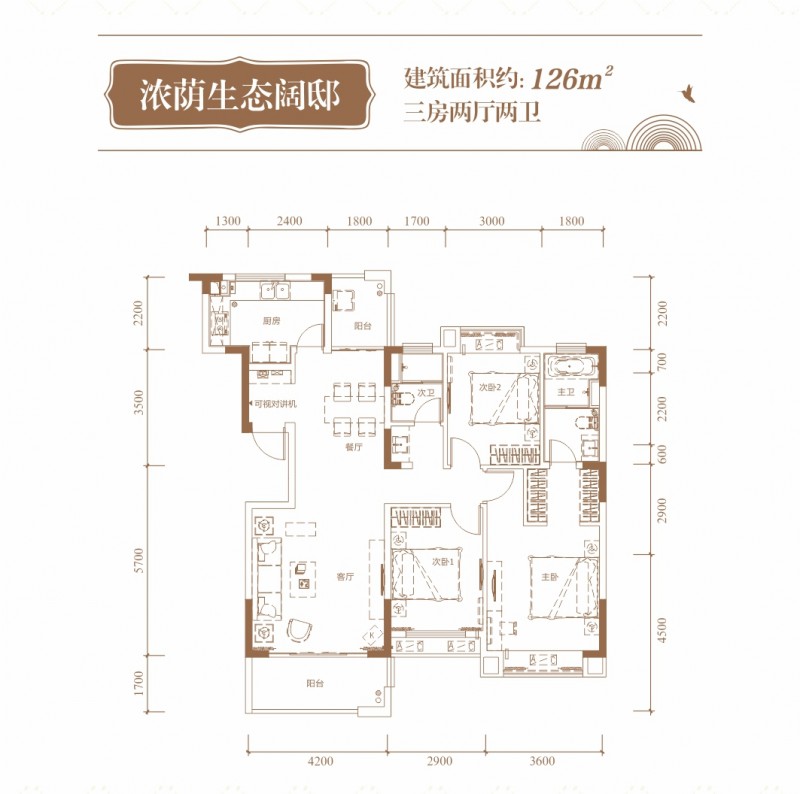 幸福森林户型鉴赏2