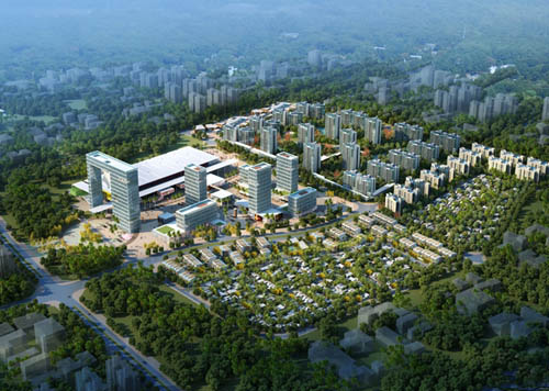 国家海岸·保利海棠湾鸟瞰图