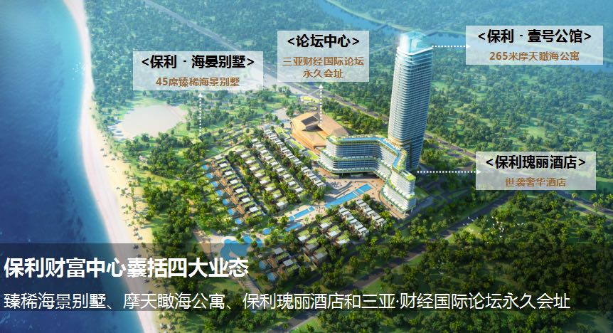 国家海岸·保利财富中心鸟瞰图