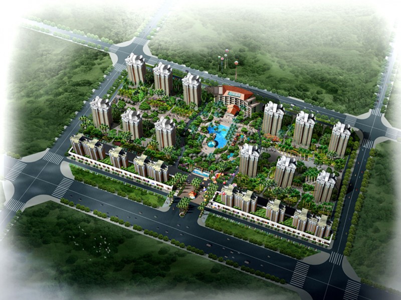 龙栖湾温泉1号规划图