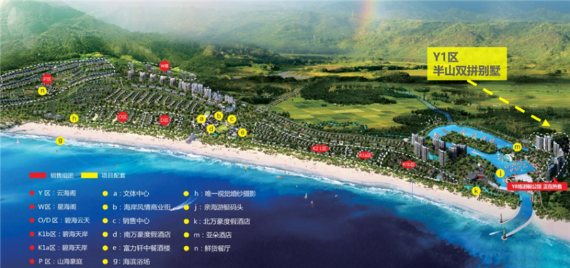 在售区域:Y1区(双拼别墅)