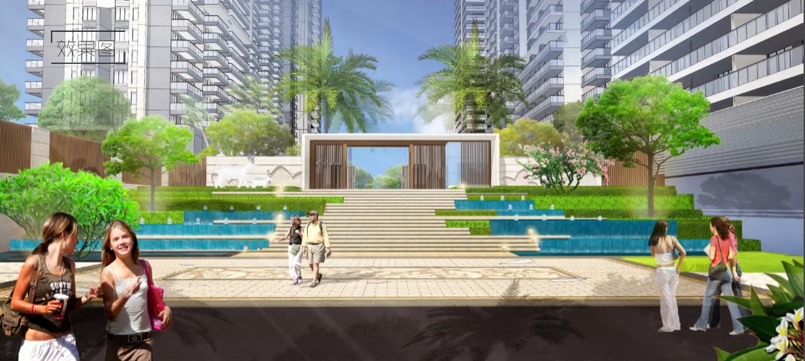 金地·海南自在城效果图