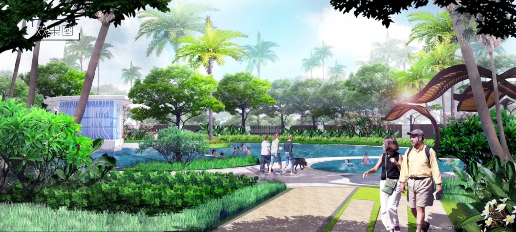 金地·海南自在城效果图