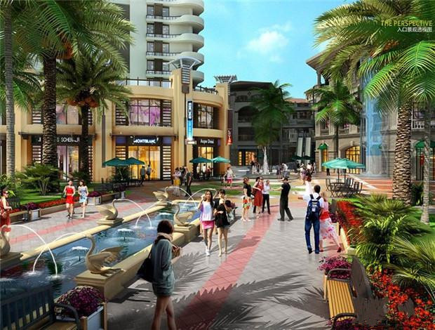 远大购物广场效果图