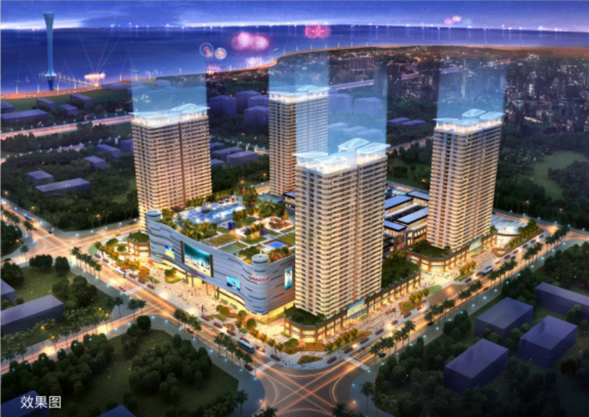 远大购物广场效果图