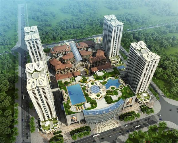 远大购物广场鸟瞰图