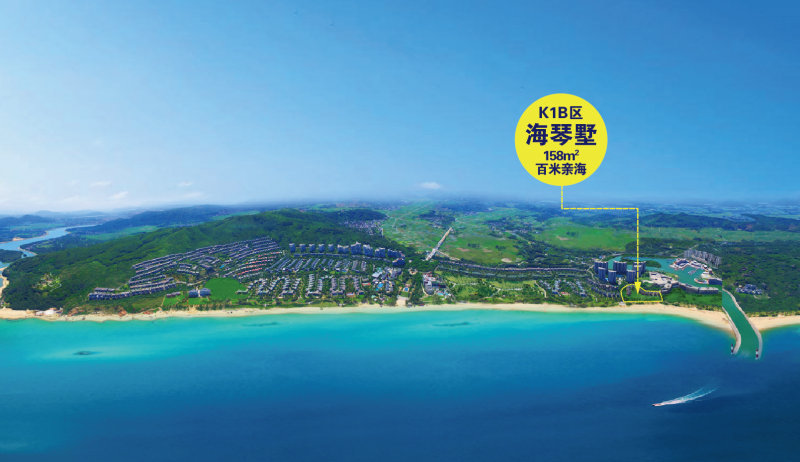 K1B海琴墅产品位置图：