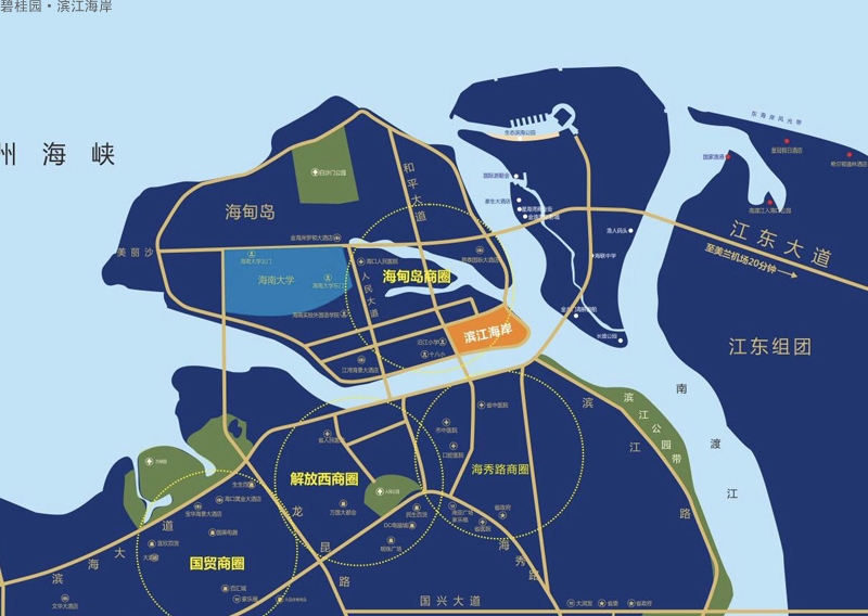 碧桂园·滨江海岸区位图