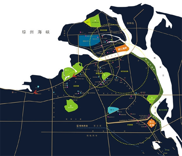 碧桂园·滨江海岸区位图