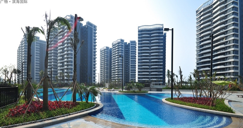 碧桂园滨海国际实景图