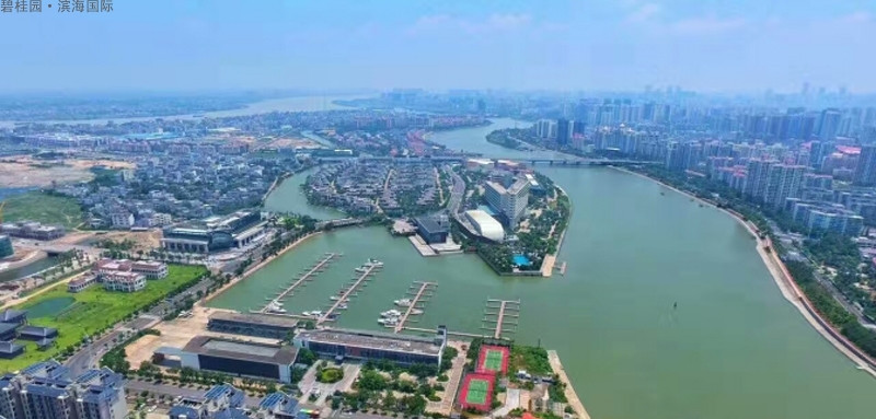 碧桂园滨海国际实景图