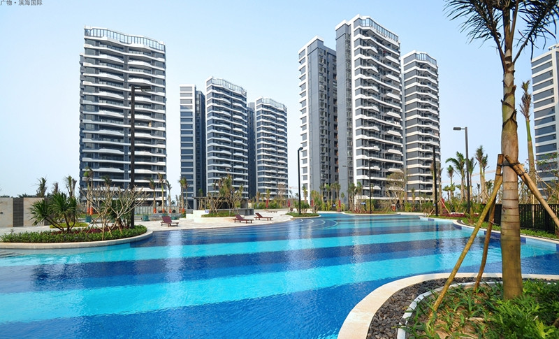 碧桂园滨海国际实景图