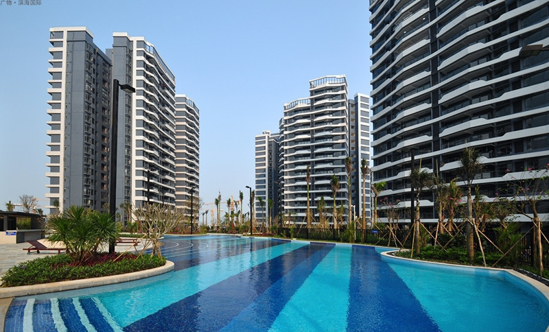 碧桂园滨海国际实景图