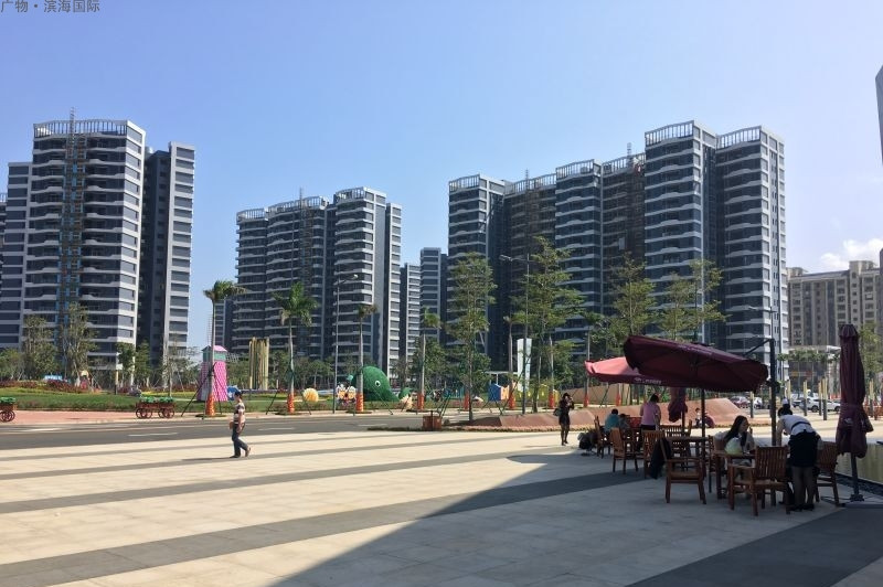 碧桂园滨海国际实景图
