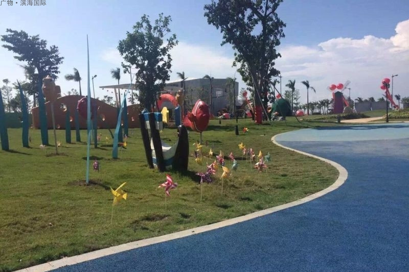 碧桂园滨海国际实景图