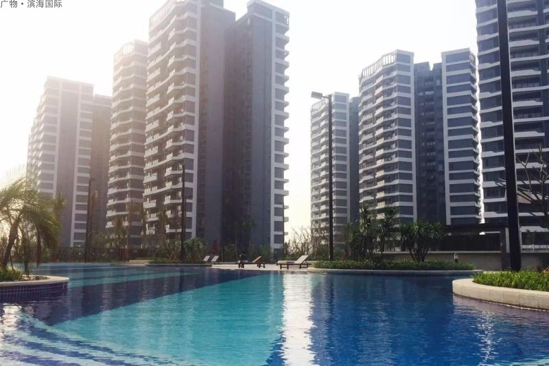 碧桂园滨海国际实景图