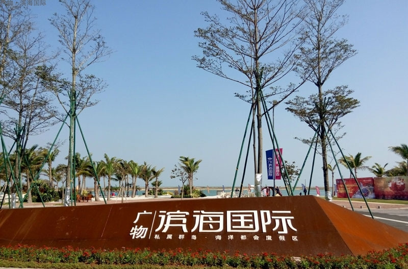 碧桂园滨海国际实景图