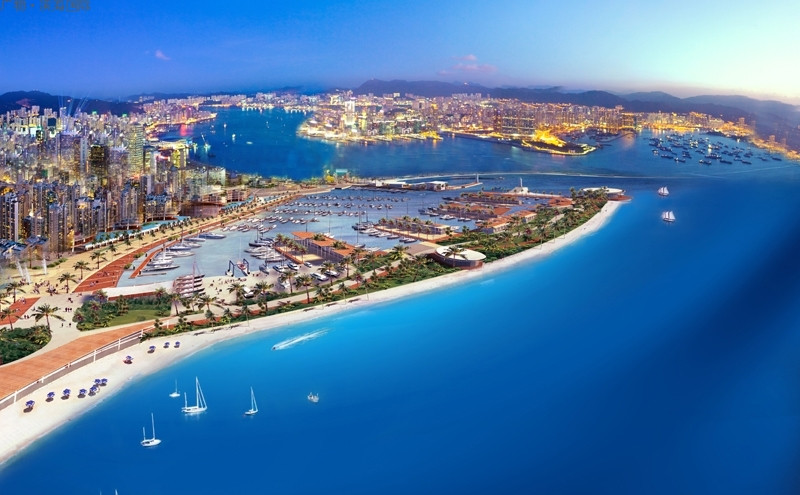 碧桂园滨海国际实景图