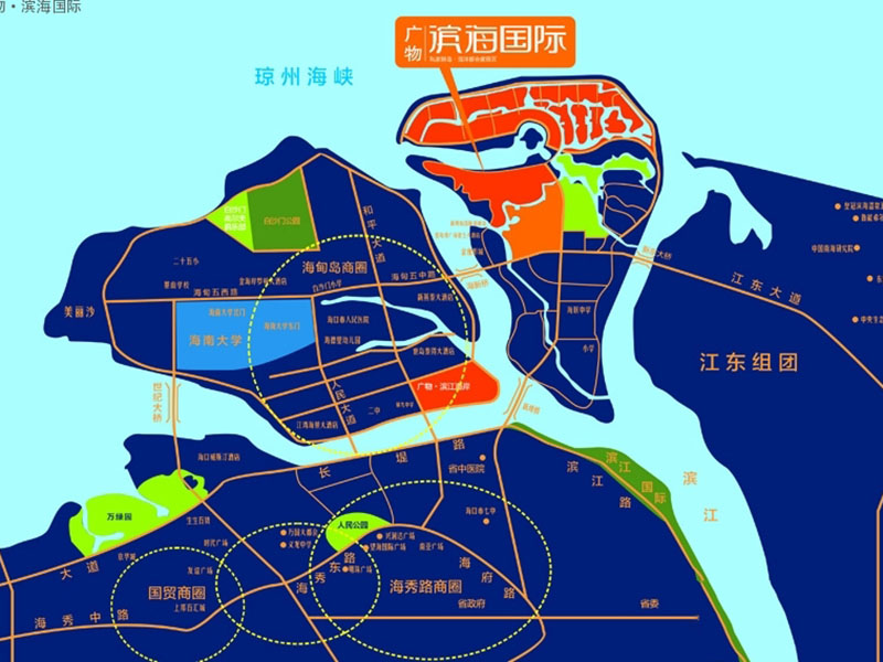 碧桂园滨海国际区位图