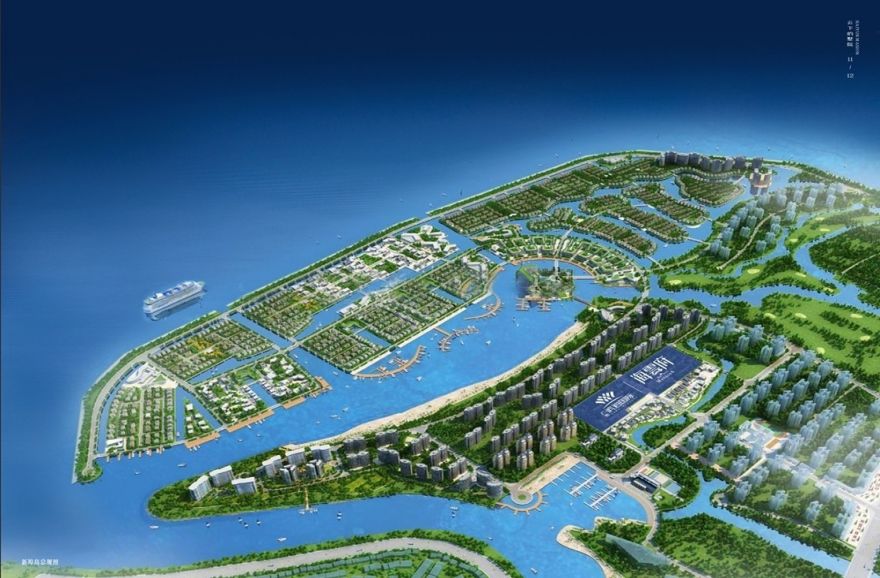 碧桂园滨海国际鸟瞰图