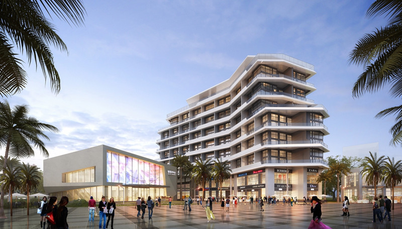 富力·悦海湾效果图