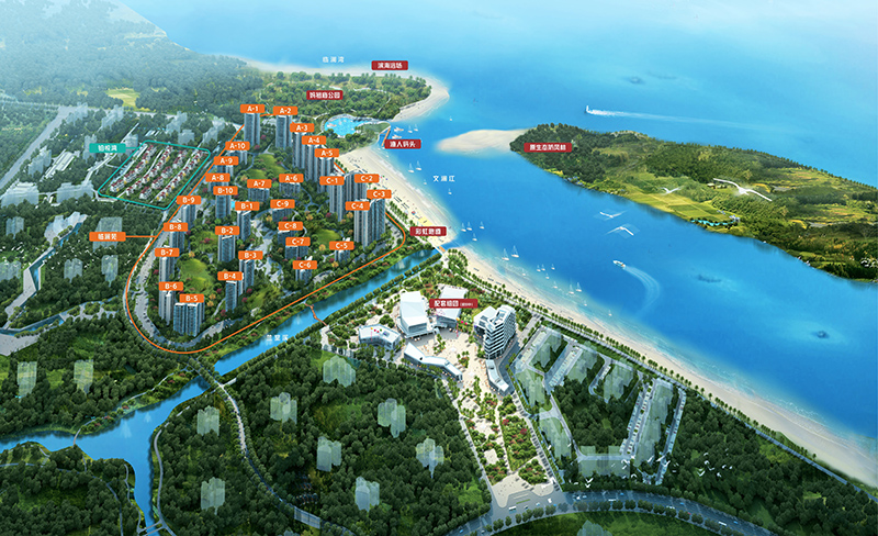 富力·悦海湾效果图