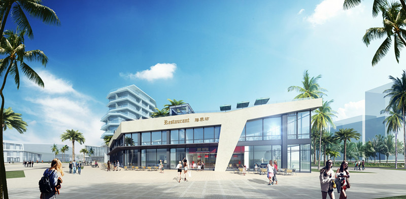 富力·悦海湾效果图