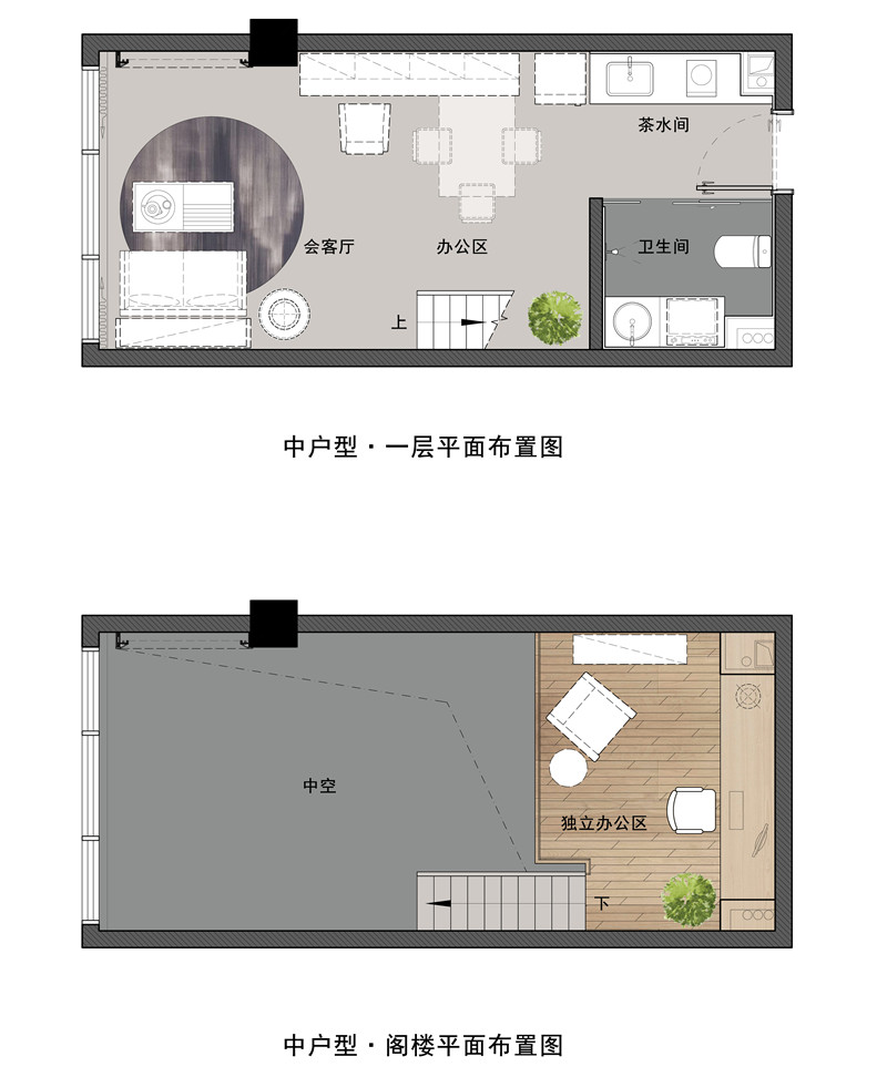 人文&middot;珍珠名邸B户型图