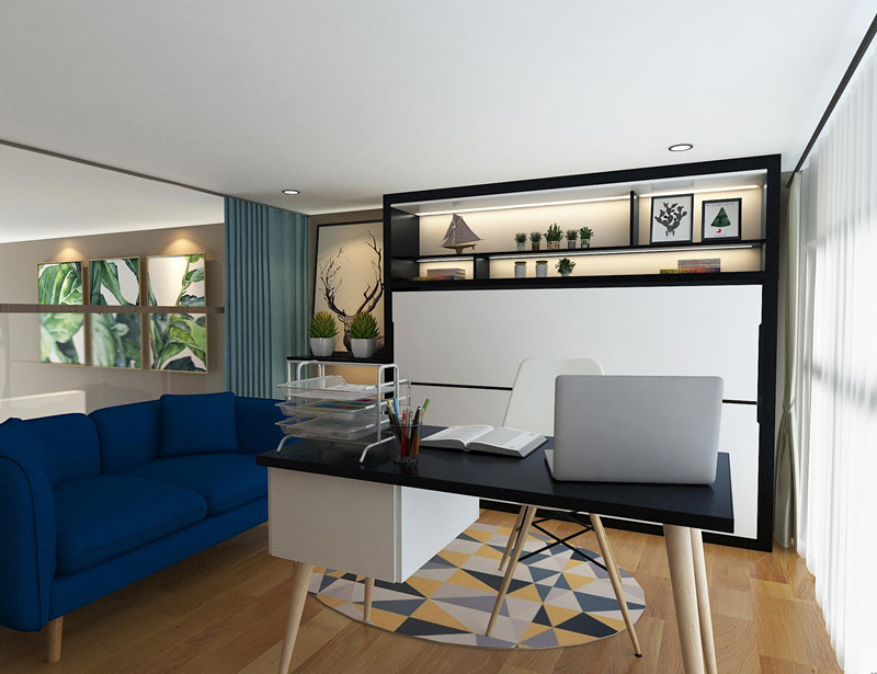 人文&middot;珍珠名邸样板间效果图1