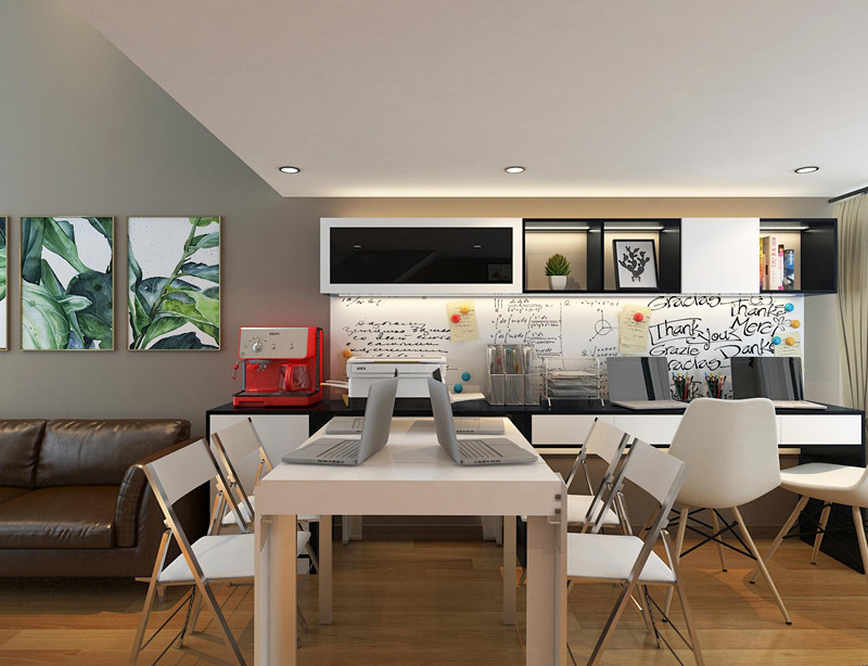 人文&middot;珍珠名邸样板间效果图3