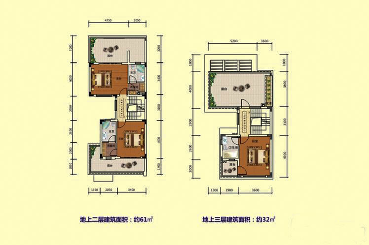 碧桂园雅拉湖畔C5-C6别墅户型 
