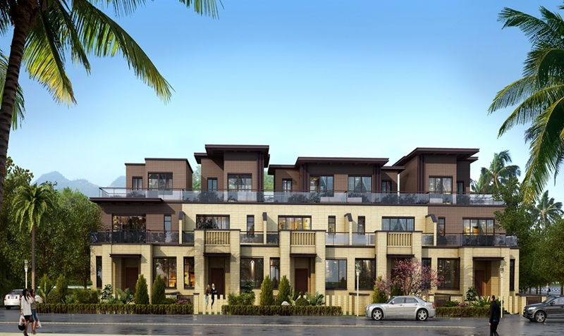 碧桂园雅拉湖畔效果图