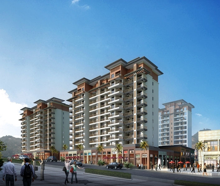 碧桂园雅拉湖畔效果图