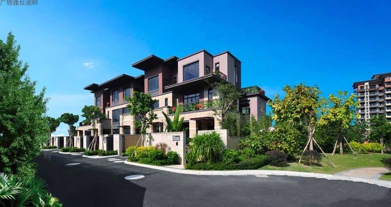 碧桂园雅拉湖畔效果图