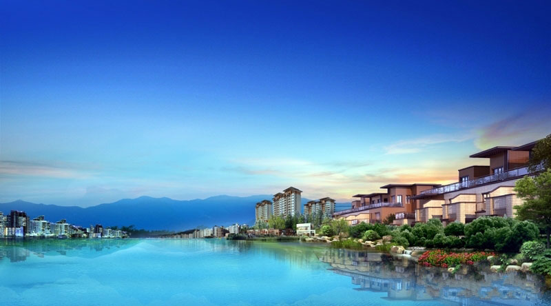 碧桂园雅拉湖畔效果图