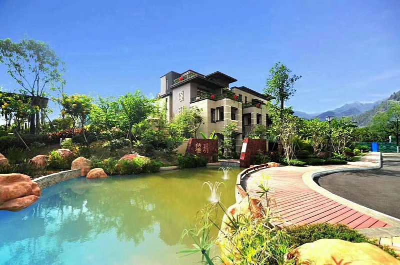 碧桂园雅拉湖畔实景图