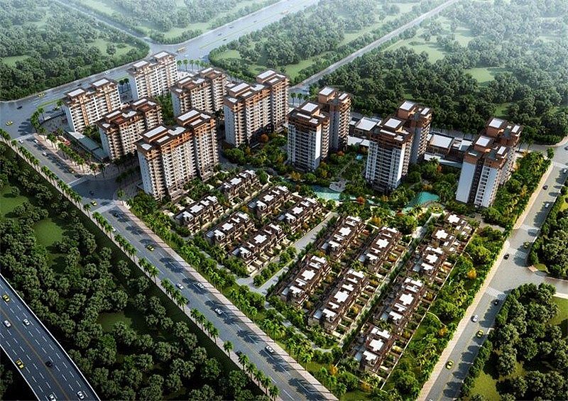 碧桂园雅拉湖畔鸟瞰图